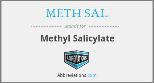 METH SAL - Methyl Salicylate